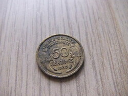 50 Centimes 1939 France