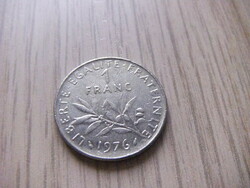 1 Franc 1976 France