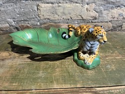 Lynn Chase Jaguar Jungle hollóházi porcelán