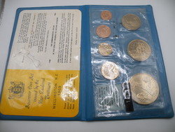 Uk0016 1969 New Zealand circulation coin series