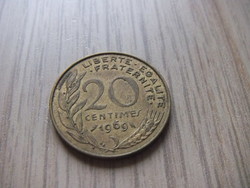 20 Centimes 1969 France