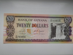 Guyana  20 dollár 2019 UNC