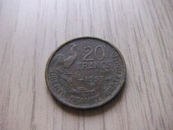 20 Francs 1953 France