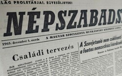 1963 december 18  /  Népszabadság  /    Ssz.:  25221
