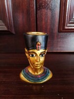 Egyptian statue candle holder