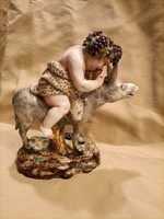 Antik porcelán figura, capodimonte