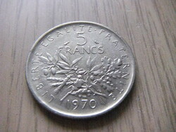 5 Francs 1970 France