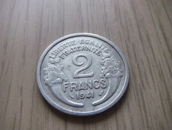 2 Francs 1941 France