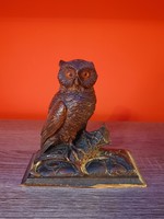 Wooden carved owl
