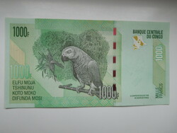 Kongói Dem Közt 1000 francs 2023 UNC