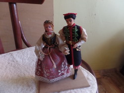 Polish baby couple in Krakow clothes