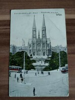 Vienna, Wien, votive church, 99 meters high, from 1907