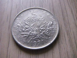 5 Francs 1971 France