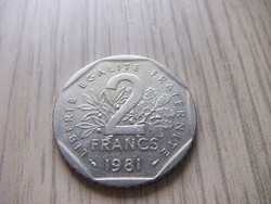 2 Francs 1981 France