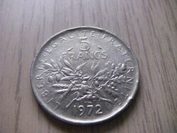 5 Francs 1972 France