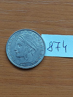 Italy 100 lira 1994, dolphin 874