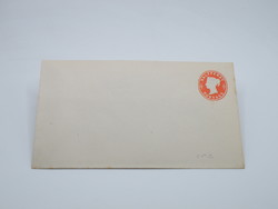 Uk0043 approx. 1870 Queen Victoria of England embossed small envelope