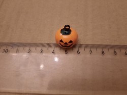 Fire enamel pumpkin, bell, Halloween pendant, negotiable