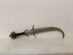 Antique Jambiya Arabic Persian Syria Morocco Berber dagger metal inlay copper knife weapon xix. No. 492 8314