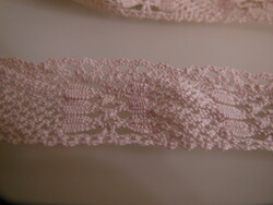 Lace - 700 cm - hand crocheted - labor intensive - old - Austrian - flawless