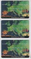 Magyar telefonkártya 0672     2002 Földrajz 5     GEM 6-GEM 7 + sorszámozott    25.800-2.200-2.000 d