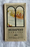 Budapest térkép 1958