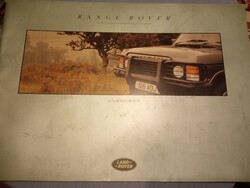 Land Rover / Range Rover katalógus ! Jó állapotban !!!