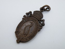 UK0040 Antik angol Amatőr búvár szövetség bronz medál cca. 1930