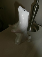 Art deco polar bear porcelain figure