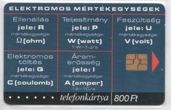 Magyar telefonkártya 0133    2002 Puska Fizika 5 GEM 6    26.700 Db-os