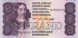 5 rand 1990-94 Dél Afrika 1. UNC