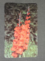 Card calendar, flower seed company, 1982, (4)