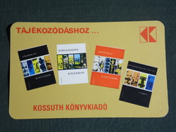 Card calendar, Kossuth book publishing company, lexicon, 1982, (4)