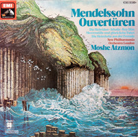 Mendelssohn, New Philharmonia Orchestra London, Moshe Atzmon - Overture (LP, Quad)