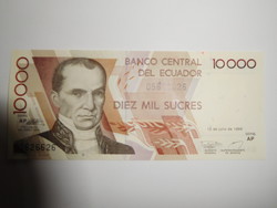 Ecuador 10000 sucres 1999 oz