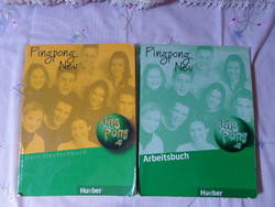 Német nyelvkönyv – Pingpong Neu 2 (tankönyv, munkafüzet; Hueber Verlag)