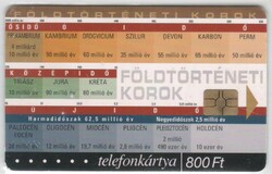 Magyar telefonkártya 0538   2005 Puska Földrajz 7    GEM 7     28.500 darab
