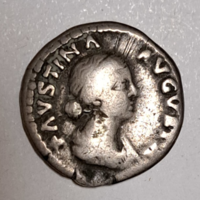 Róma / I. Faustina 147-161. ezüst Denár (G/a)