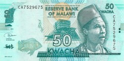 50 kwacha 2020 Malawi UNC