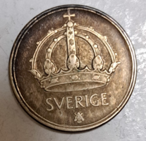 1943. Sweden 25 silver coins (g/15)