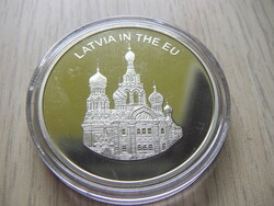 Malta united Europe Latvia in the EU in 2004 in a closed, unopened capsule