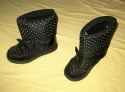 Next 37/38 black and white polka dot snowshoes 21 cm high