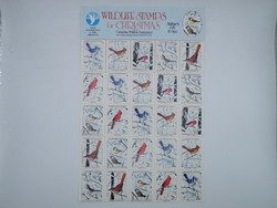 Uk0055 Canada wildlife stamps Christmas issue