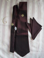 Retro tie 9. (1980s, 1990s, decorative pocket square)