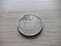 5 Cents 1991 Malta