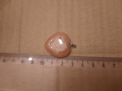 Gold stream mineral pendant, negotiable