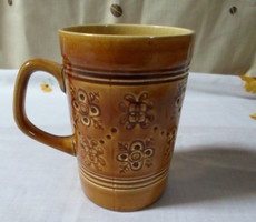 Granite ceramic mug (honey) 1.