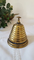 Antique English hotel reception bell