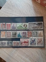 Old soviet stamps. Falc.