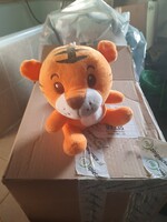 Plush toy, sitting tiger, can be hung, negotiable